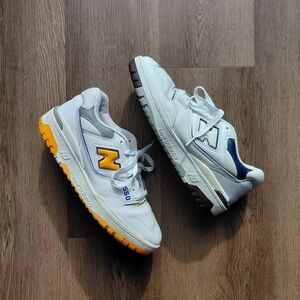New Balance 550 basketball sneaker combo (Yes, both shoes for said price)